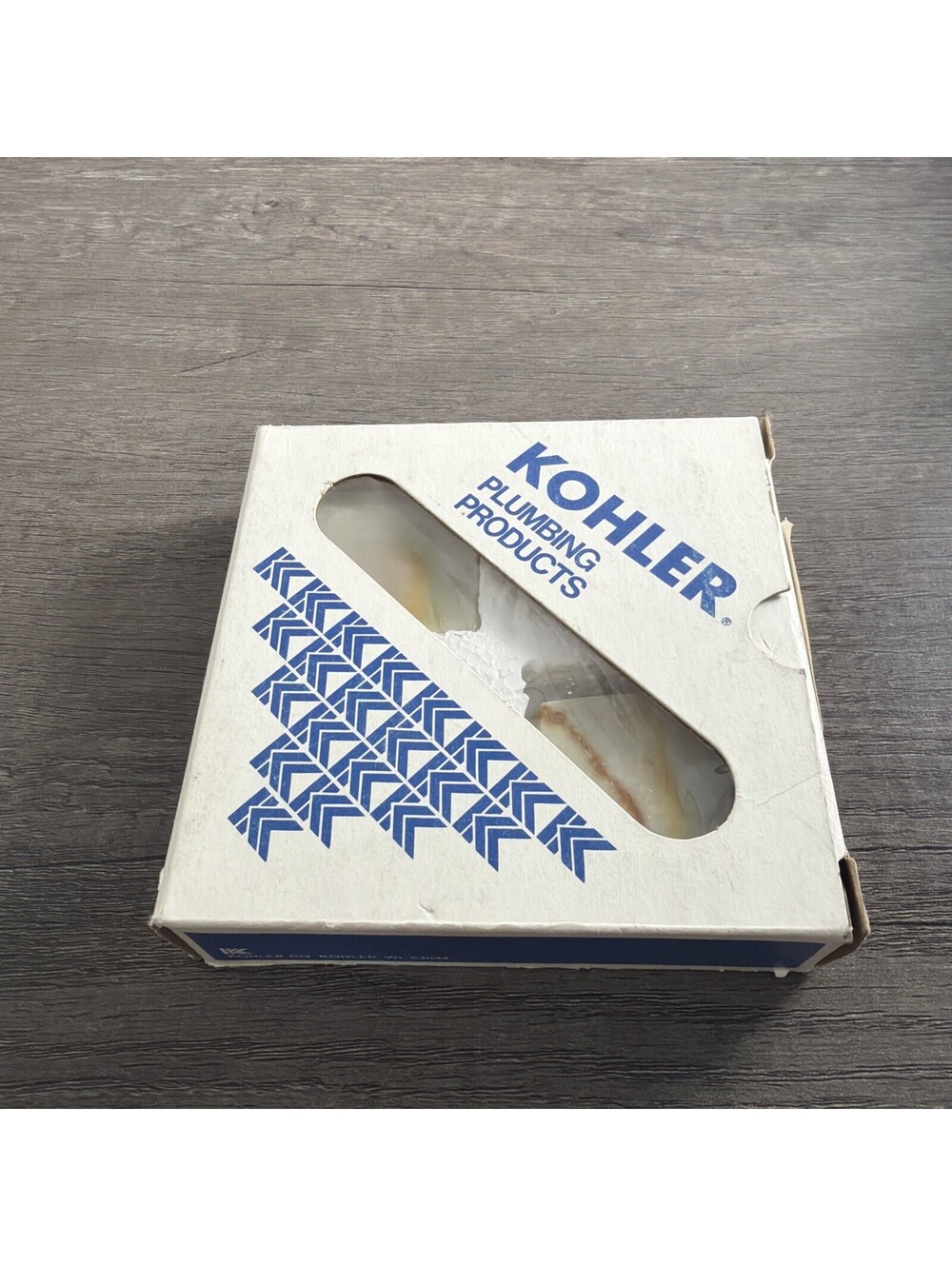 Kohler Alterna Small Onyx Faucet Handle Inserts K-9625-63 White Marble